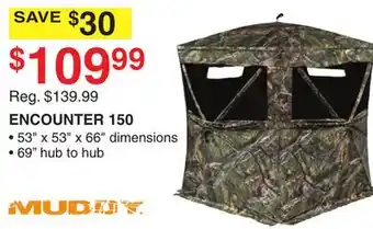 Dunham's Sports MUDDY ENCOUNTER 150 offer