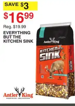 Dunham's Sports ANTLER KING EVERYTHING BUT THE KITCHEN SINK offer