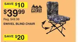 Dunham's Sports SWIVEL BLIND CHAIR offer