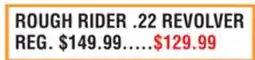 Dunham's Sports ROUGH RIDER. 22 REVOLVER offer