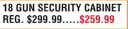 Dunham's Sports REMINGTON 18 GUN SECURITY CABINET offer