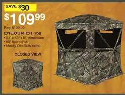 Dunham's Sports ENCOUNTER 150 offer