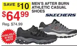 Dunham's Sports SKECHERS MEN'S AFTER BURN ATHLETIC CASUAL SHOES offer