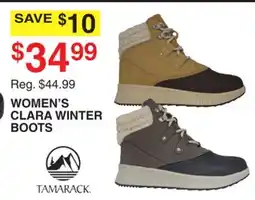 Dunham's Sports TAMARACK WOMEN'S CLARA WINTER BOOTS offer