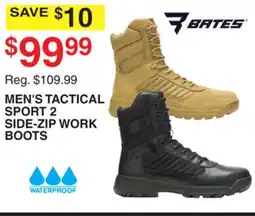 Dunham's Sports MEN'S TACTICAL SPORT 2 SIDE-ZIP WORK BOOTS offer