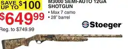 Dunham's Sports STOEGER M3000 SEMI-AUTO 12GA SHOTGUN offer
