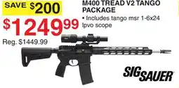 Dunham's Sports SIG SAUER M400 TREAD V2 TANGO PACKAGE offer