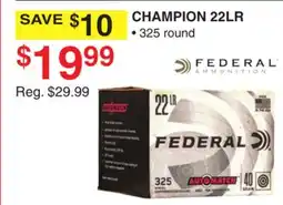 Dunham's Sports FEDERAL CHAMPION 22LR offer