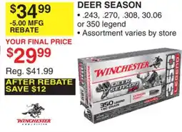 Dunham's Sports WINCHESTER DEER SEASON 243 offer