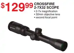 Dunham's Sports CROSSFIRE 2-7X32 SCOPE offer