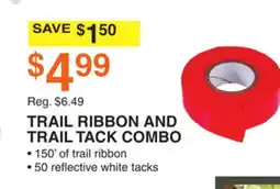 Dunham's Sports TRAIL RIBBON AND TRAIL TACK COMBO offer