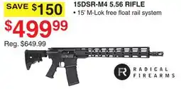 Dunham's Sports RADICAL FIREARMS 15DSR-M4 5.56 RIFLE offer
