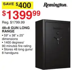 Dunham's Sports REMINGTON 48 + 8 GUN LONG RANGE offer