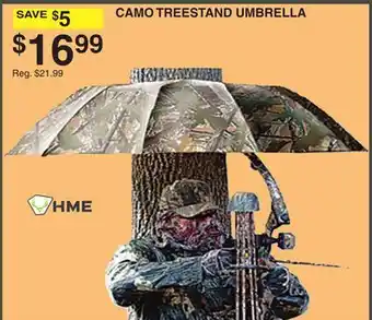 Dunham's Sports HME CAMO TREESTAND UMBRELLA offer