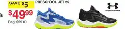 Dunham's Sports UNDER ARMOUR PRESCHOOL JET 25 offer