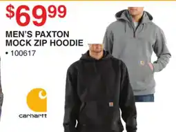 Dunham's Sports CARHARTT MEN'S PAXTON MOCK ZIP HOODIE offer