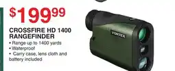Dunham's Sports CROSSFIRE HD 1400 RANGEFINDER offer