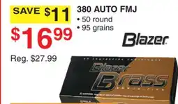 Dunham's Sports BLAZER 380 AUTO FMJ offer