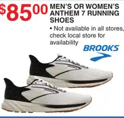 Dunham's Sports BROOKS MEN'S OR WOMEN'S ANTHEM 7 RUNNING SHOES offer