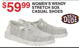 Dunham's Sports WOMEN'S WENDY STRETCH SOX CASUAL SHOES offer