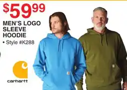 Dunham's Sports CARHARTT MEN'S LOGO SLEEVE HOODIE offer