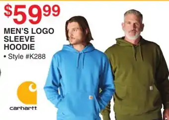 Dunham's Sports CARHARTT MEN'S LOGO SLEEVE HOODIE offer
