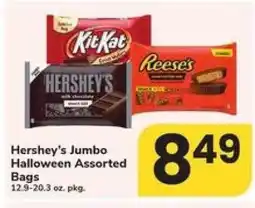 Safeway Hershey's Jumbo Halloween Assorted Bags offer