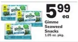 Safeway Gimme Seaweed Snacks offer