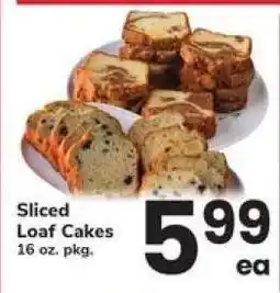 Safeway Sliced Loaf Cakes offer