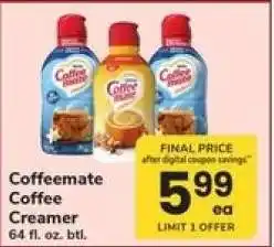 Safeway Coffeemate Coffee Creamer offer