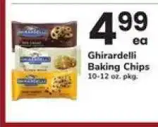 Safeway Ghirardelli Baking Chips offer
