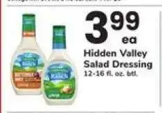 Safeway Hidden Valley Salad Dressing offer