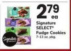 Safeway Signature SELECT Fudge Cookies offer