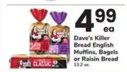 Safeway Dave's Killer Bread offer