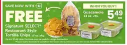 Safeway Guacamole offer