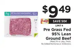 ShopRite Pre Grass Fed 95% Lean Ground Beef offer