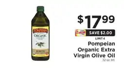ShopRite Pompeian Organic Extra Virgin Olive Oil offer