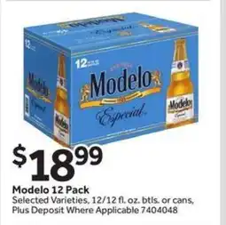 Stop&Shop Modelo 12 Pack offer