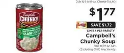 ShopRite Campbell's Chunky Soup offer