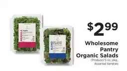ShopRite Wholesome Pantry Organic Salads offer
