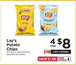 ShopRite Lay's Potato Chips offer