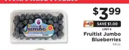 ShopRite Fruitist Jumbo Blueberries offer