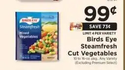 ShopRite Birds Eye Steamfresh Cut Vegetables offer