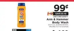 ShopRite Arm & Hammer Body Wash offer