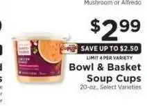 ShopRite Bowl & Basket Soup Cups offer