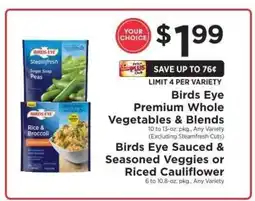 ShopRite Birds Eye Vegetables offer