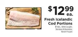 ShopRite Fresh Icelandic Cod Portions offer