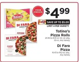 ShopRite Totino’s Pizza Rolls, Di Fara Pizza offer
