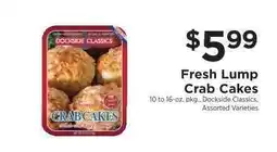 ShopRite Fresh Lump Crab Cakes offer