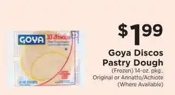 ShopRite Goya Discos Pastry Dough offer